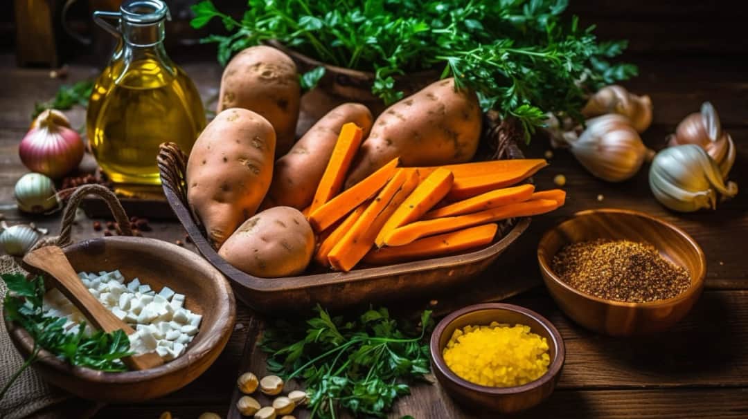 Słodkie ziemniaki przepisy - prosty przepis na bataty