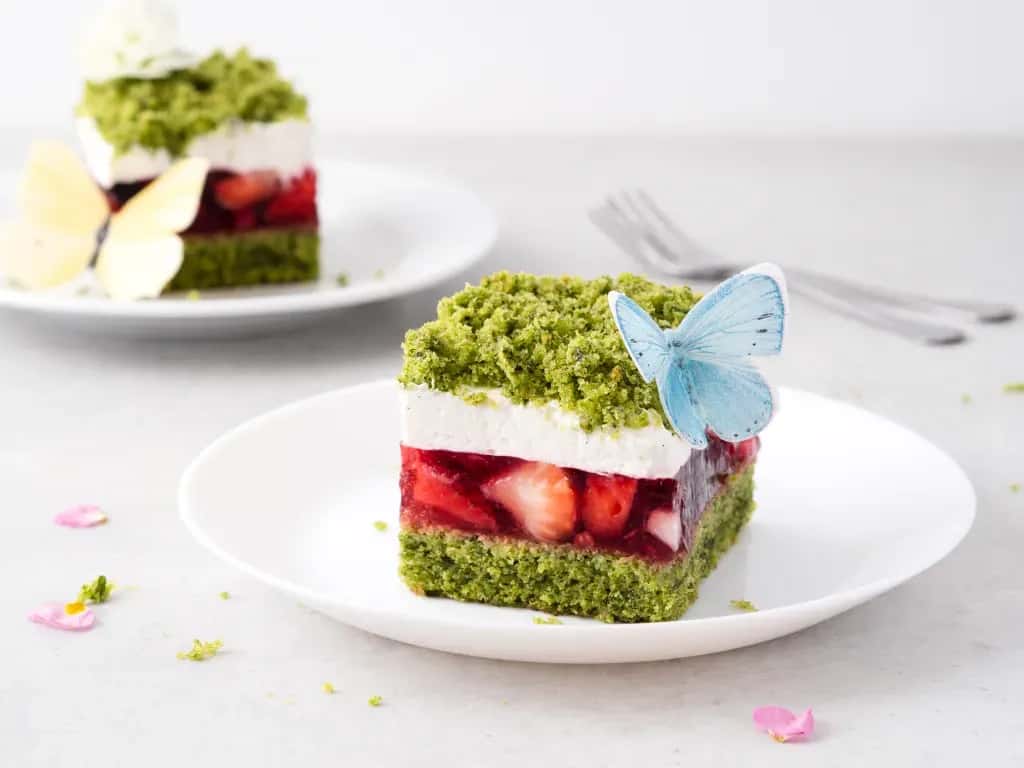 Leśny mech - Ciasto leśny mech