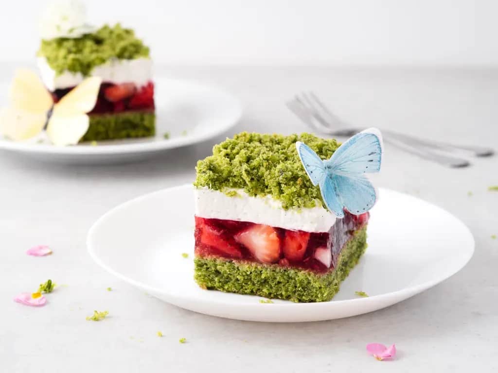 Leśny mech - Ciasto leśny mech