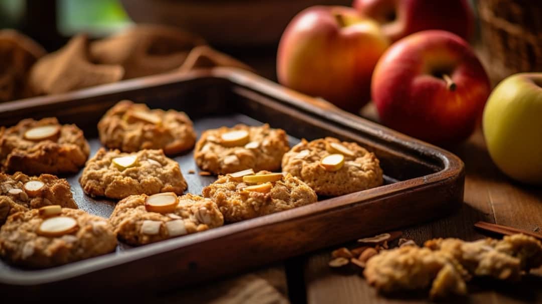 Ciastka z jabłkami - pyszne kruche ciasteczka z jabłkiem