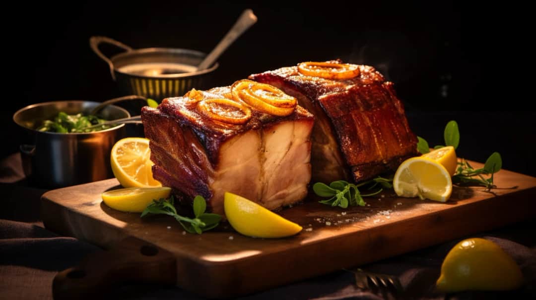 Przepis na soczysty boczek pieczony z chrupiącą skórką