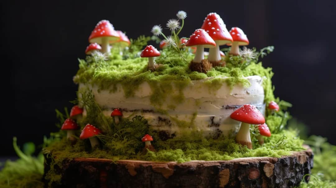 Leśny mech - Przepyszne ciasto leśny mech